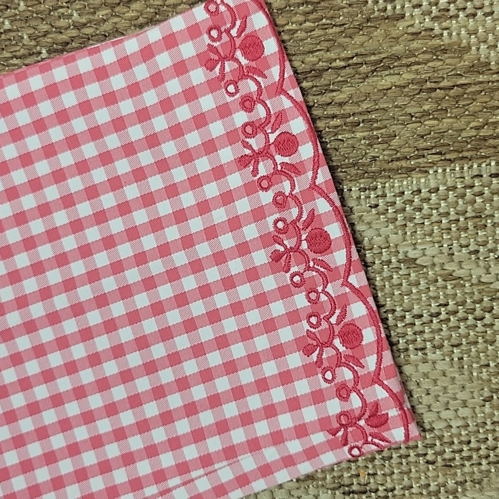 Talbots Pink Gingham Checkered Pants - Picture 4 of 4